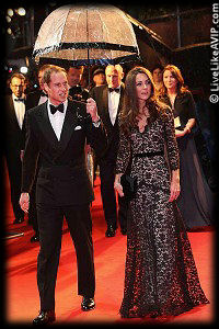 War Horse Premiere Prince William Duchess of Cambridge